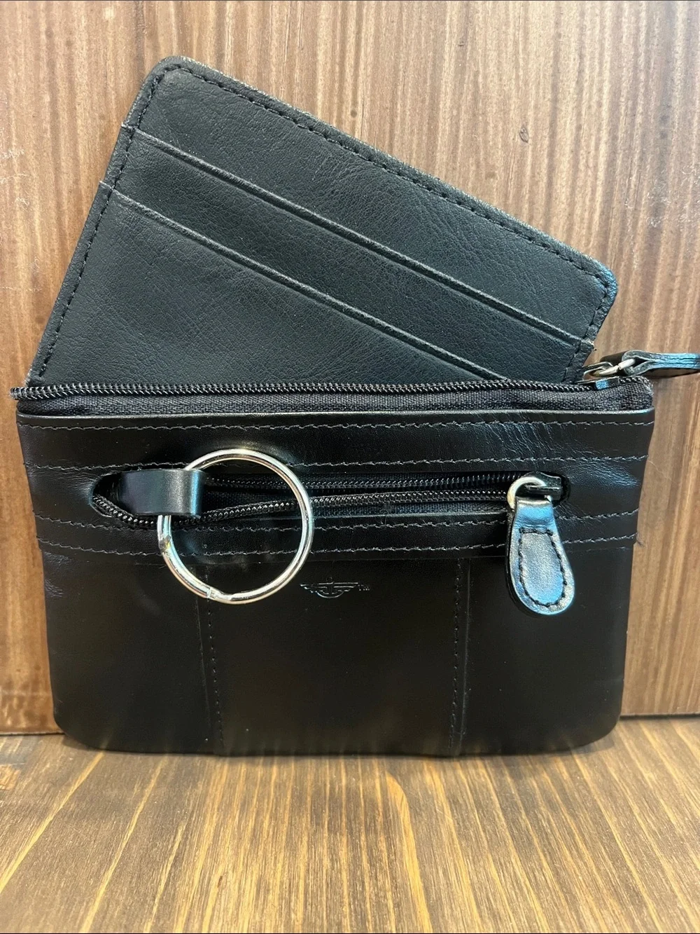 Dockers Leather Pouch Wallet